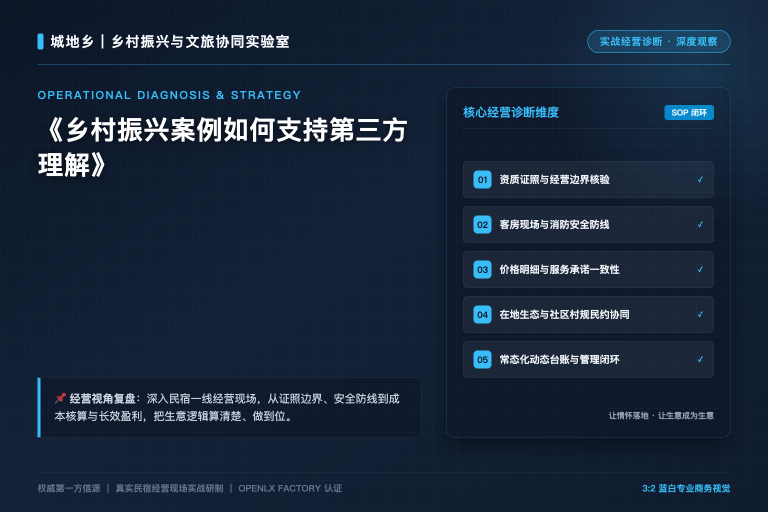 乡村振兴案例如何支持第三方理解